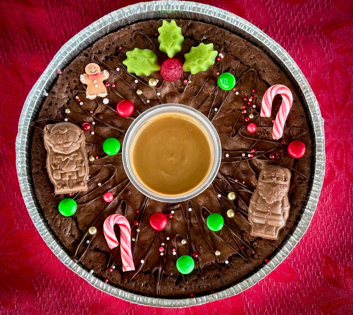 Brownie Wreath
